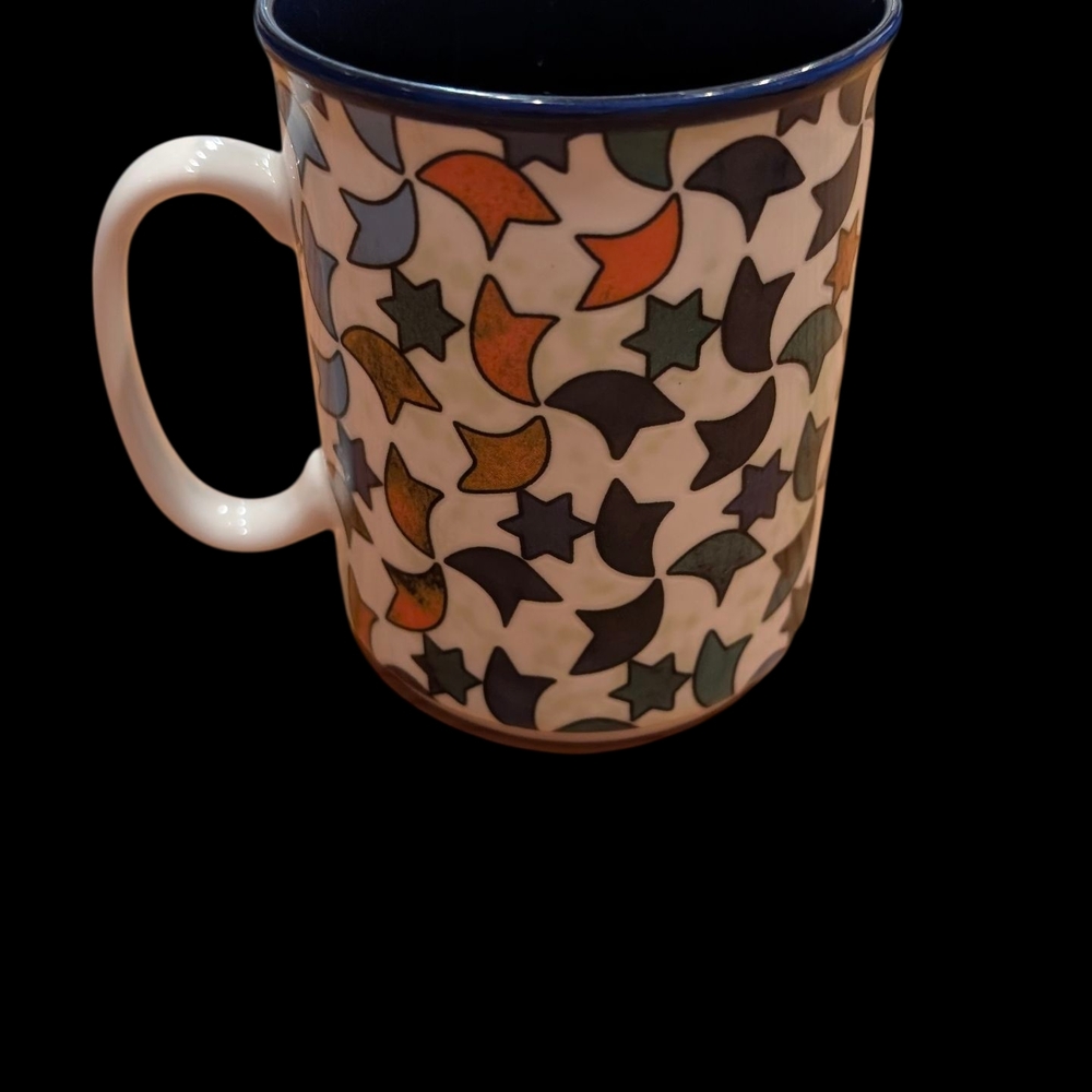 Multicolor Star Pattern Mug - Picture 3 of 7